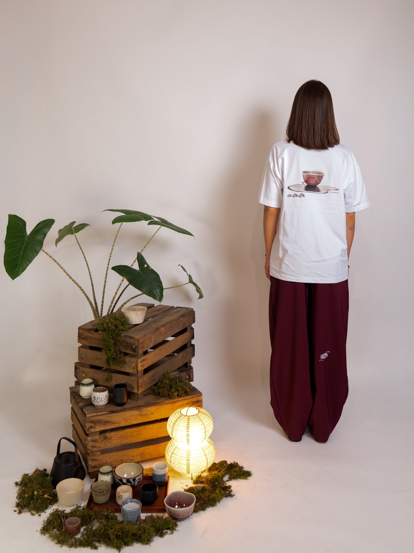 7• Pantalon Bordeaux